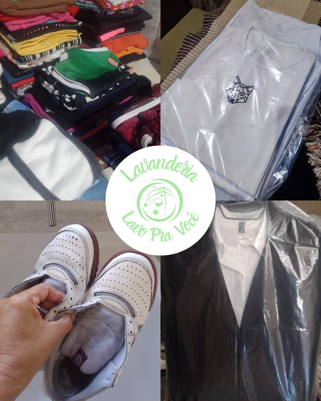 Imagem de serviços da lavanderia grid 4 servicos